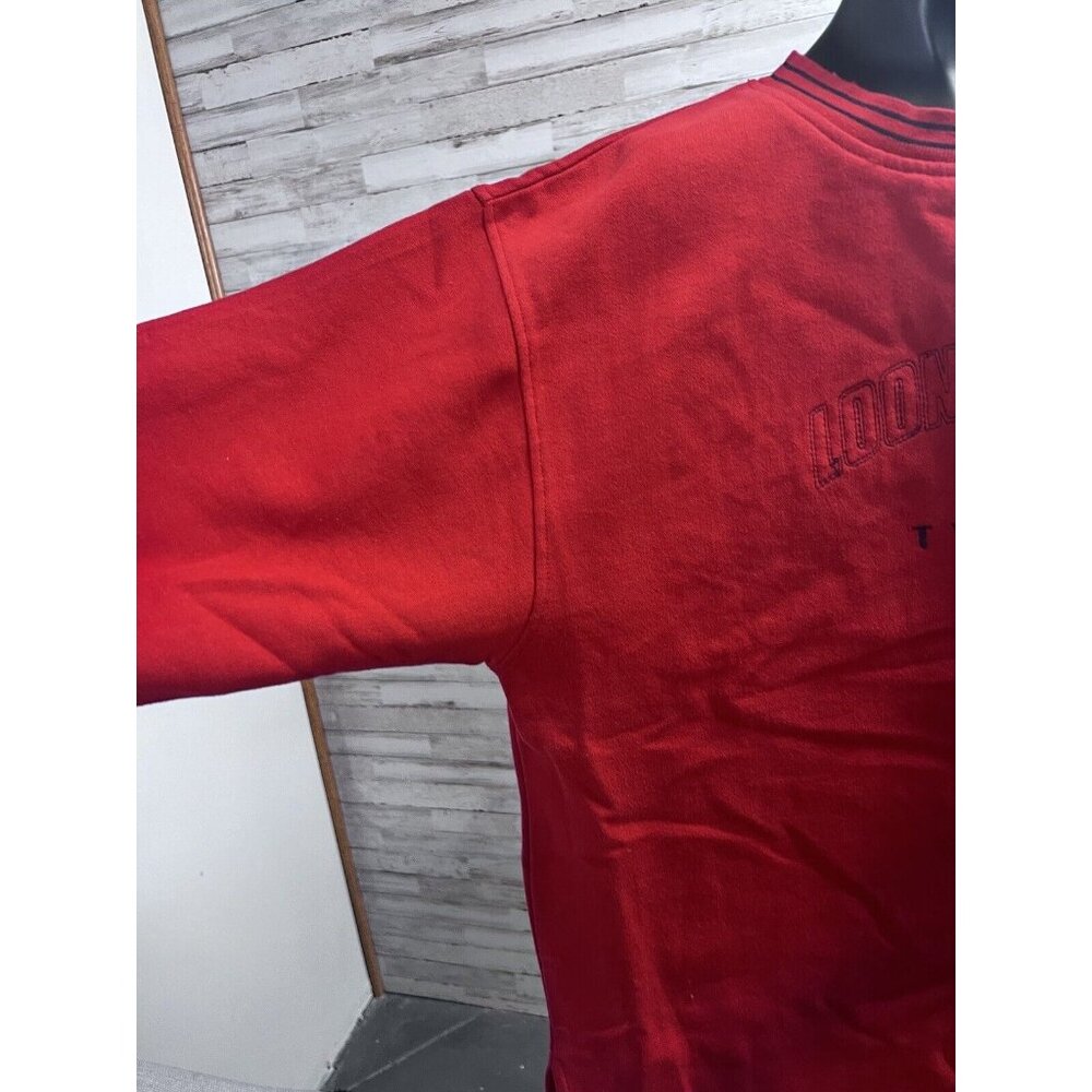 Vintage Looney Tunes Red Long Sleeve Tweety Sweatshirt Large - Picture 3 of 8
